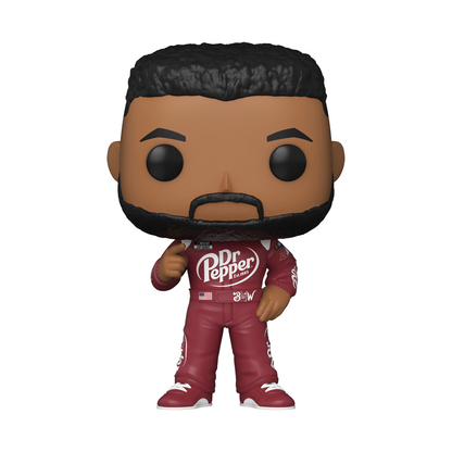 Funko Pop! NASCAR: Bubba Wallace (Dr Pepper) Vinyl Figure