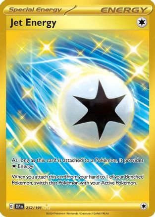 Jet Energy 252/191 - SV08 Surging Sparks Holofoil