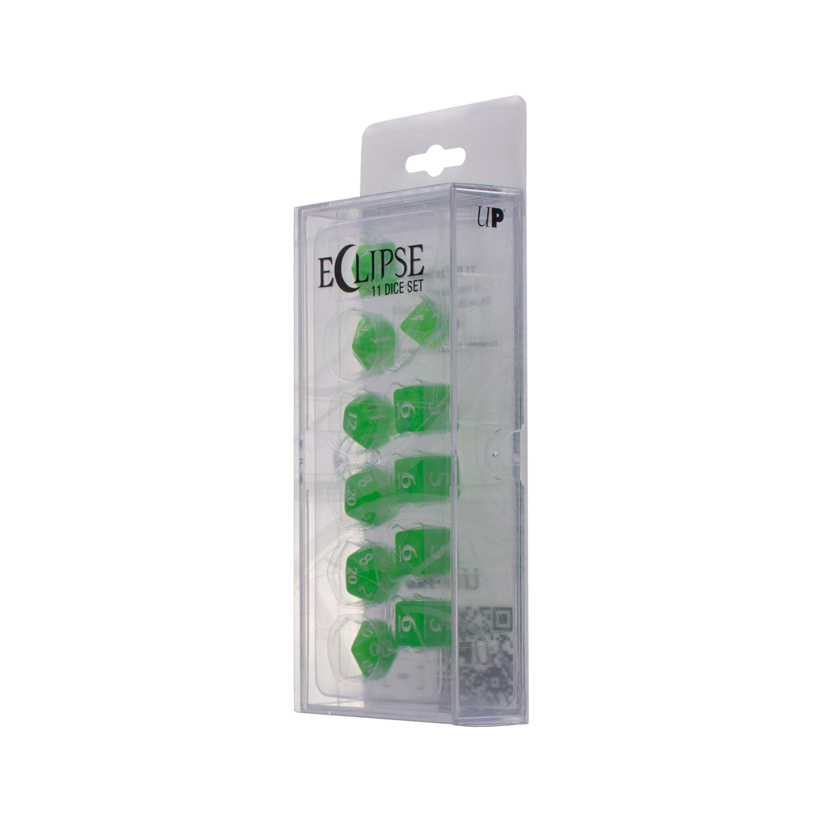 Ultra PRO: 11-Dice Set - Eclipse (Lime Green)