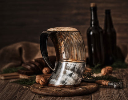 Horn Tankard Mug