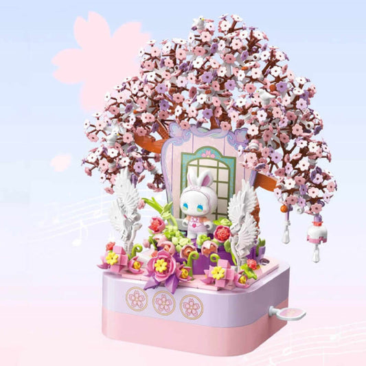 YCC-Bausteine: Emma rotierende Spieluhr Kirschblüte 
