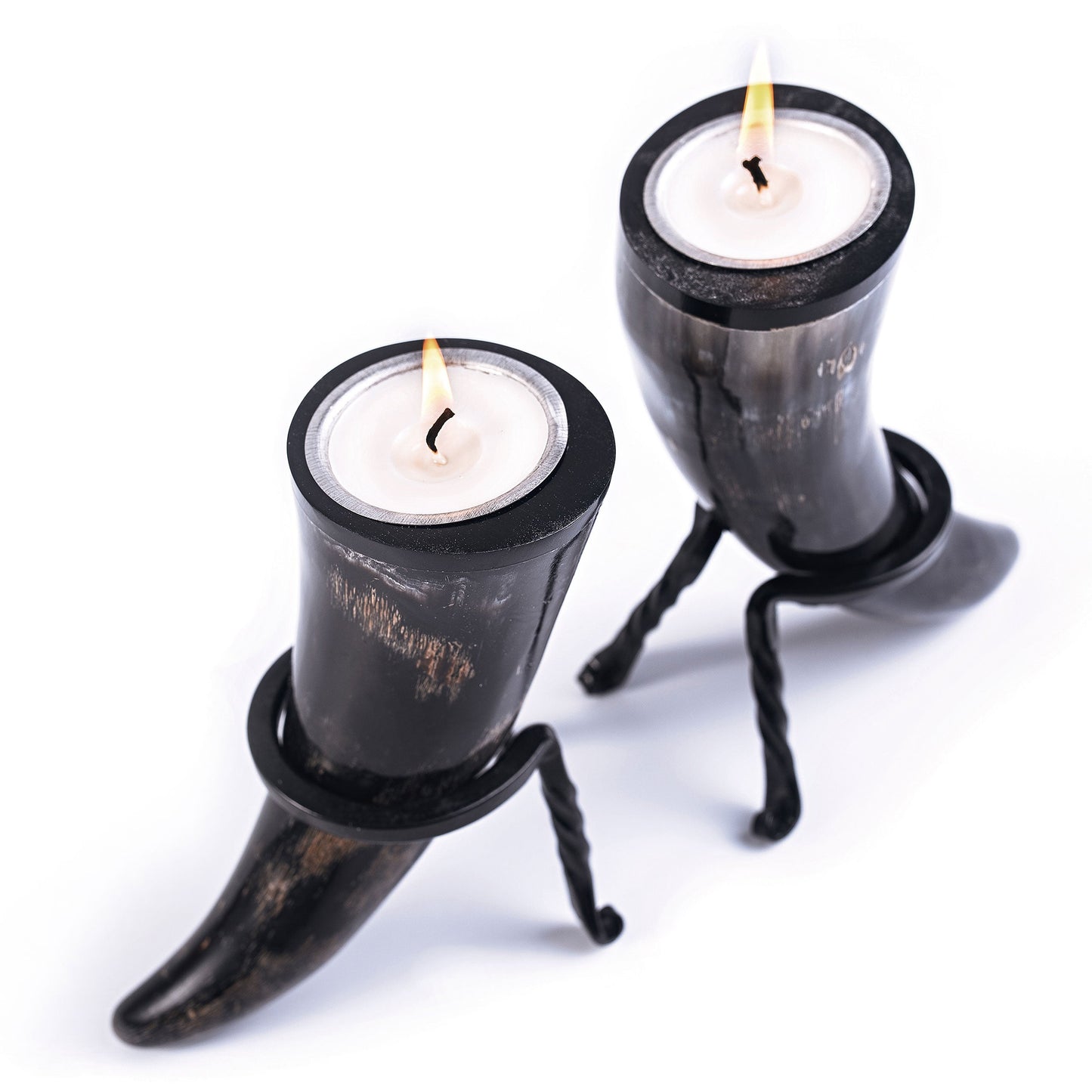 Tealight Candle Horn Set