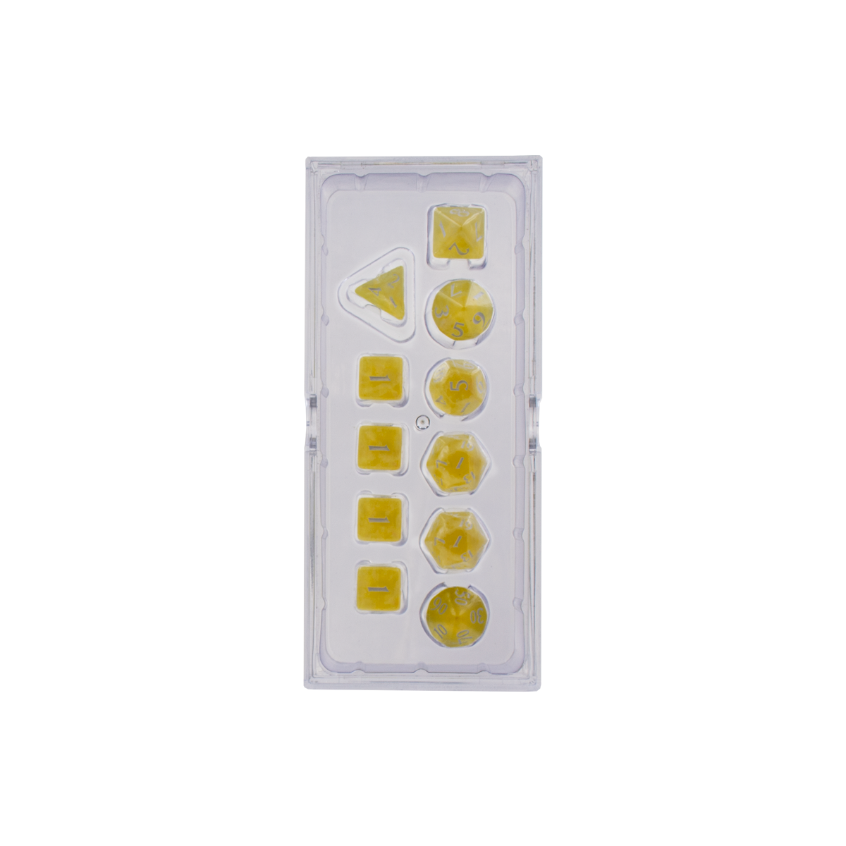 Ultra PRO: 11-Dice Set - Eclipse (Lemon Yellow)