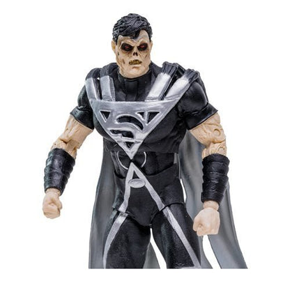 McFarlane Toys DC Build-A Wave 8 Blackest Night Black Lantern Superman 7-Zoll-Actionfigur 