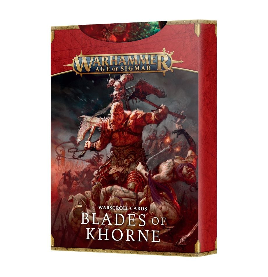 Warhammer: Blades of Khorne - Warscroll Cards (3rd Edition)