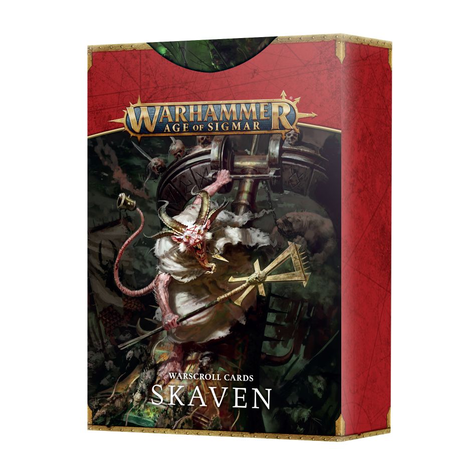 Warhammer: Age of Sigmar - Skaven - Warscroll Cards (3rd Edition)