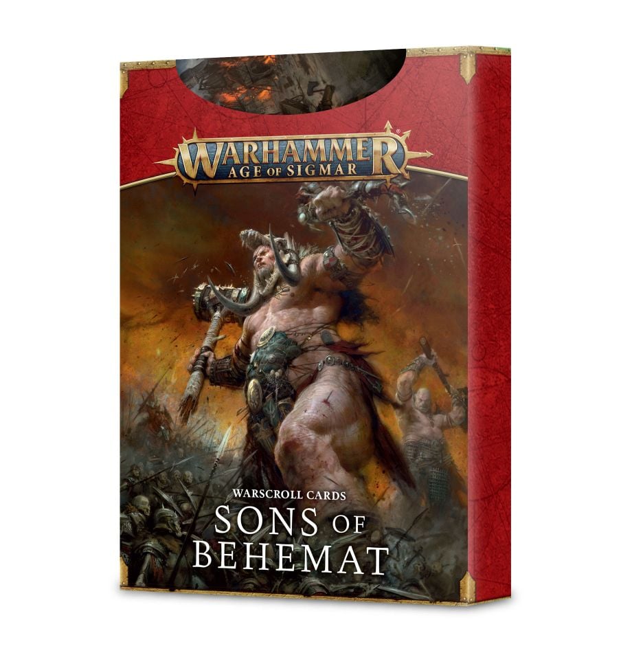 Warhammer: Sons of Behemat - Warscroll Cards (3rd Edition)