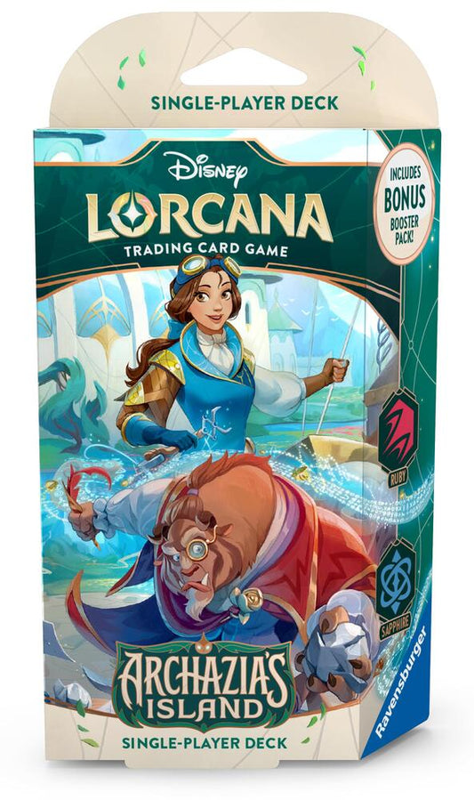 Disney Lorcana: Archazia's Island - Belle and Beast (Ruby/Sapphire)