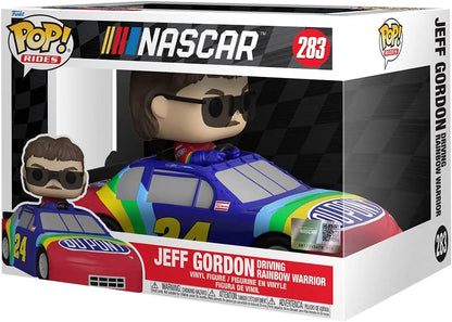 Funko Pop! Ride Super Deluxe NASCAR: Jeff Gordon (Rainbow Warriors)