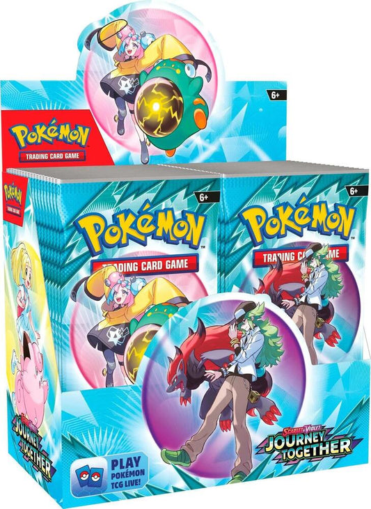 Pokemon TCG: Journey Together Booster Box - SV09: Journey Together (JTG)