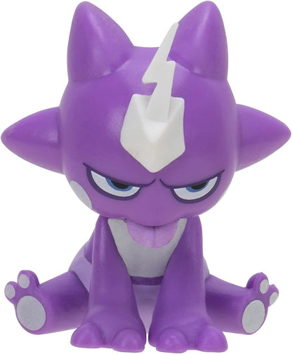 Pokémon Battle Figure 6 Pack-Features 2-Inch Pikachu, Squirtle, Charmander, Bulbasaur, Mimikyu & Toxel