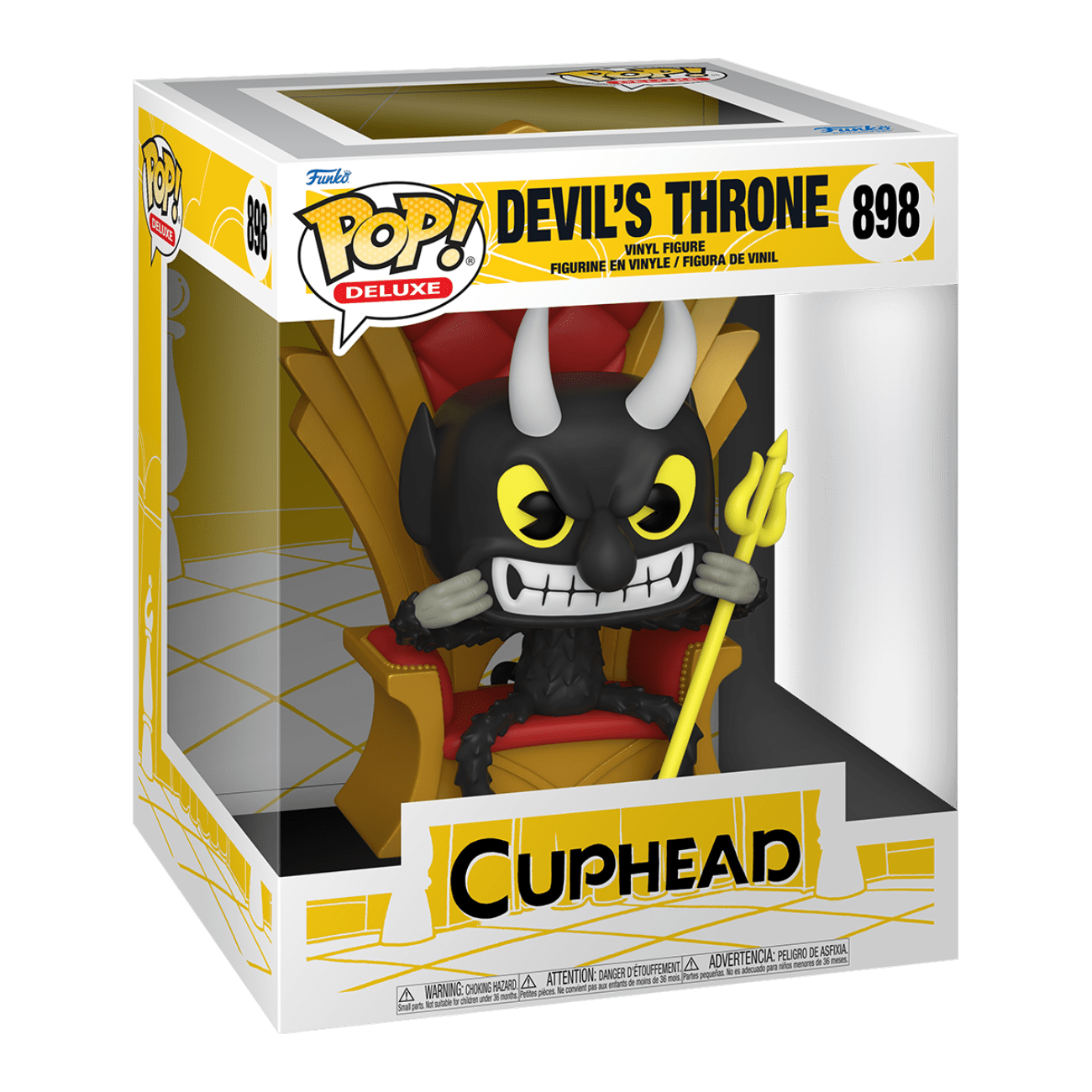 Funko Pop! Deluxe Games: Cuphead - Devil's Throne