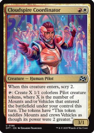 Cloudspire Coordinator (DFT-196) - Aetherdrift