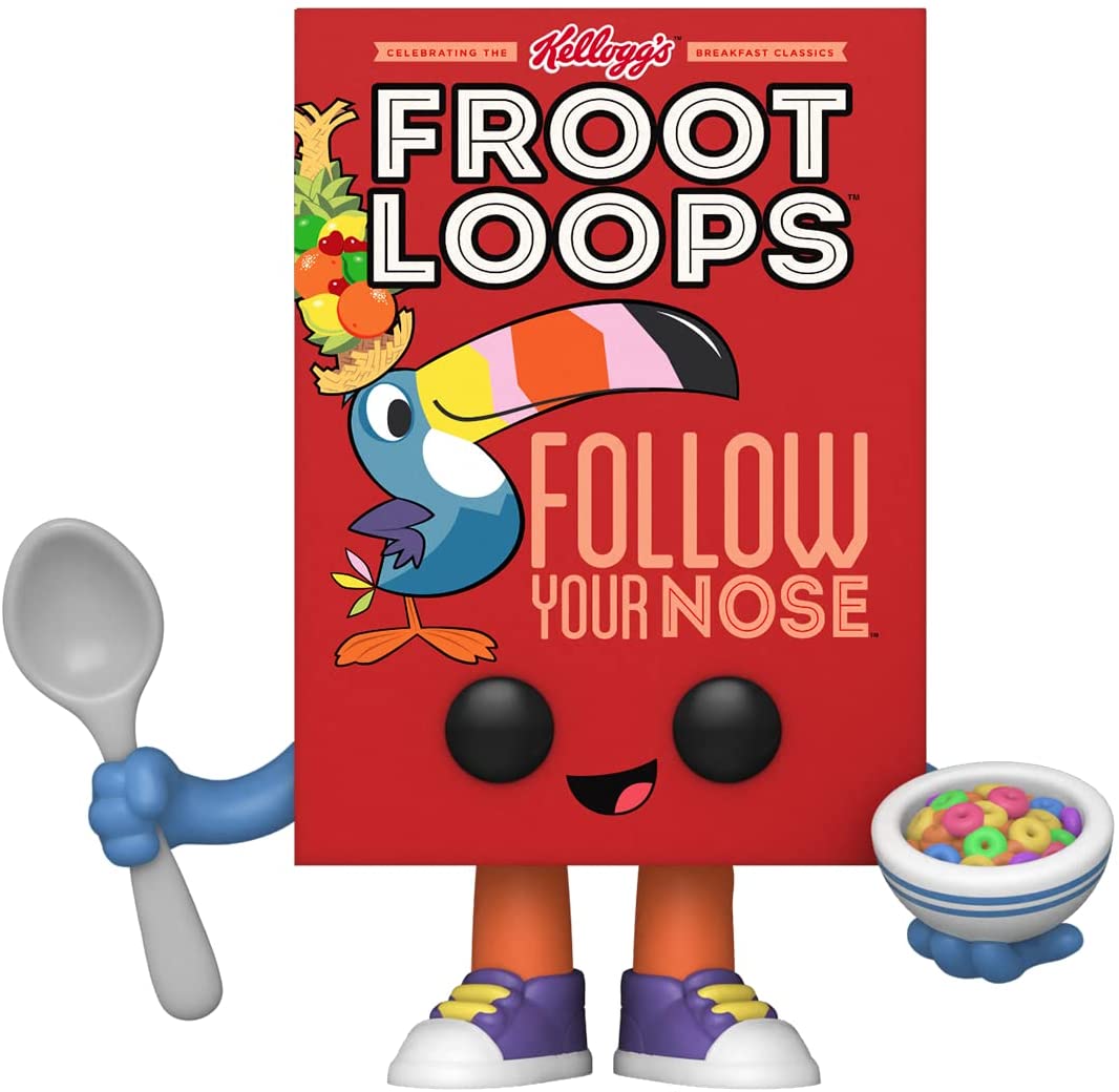 Funko Pop! Kelloggs- Froot Loops Cereal Box Vinyl Figure