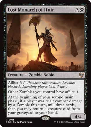 Lost Monarch of Ifnir (DRC-011) - Commander: Aetherdrift