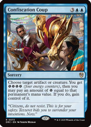 Confiscation Coup (DRC-073) - Commander: Aetherdrift