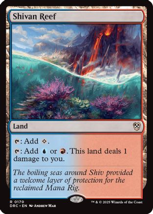 Shivan Reef (DRC-170) - Commander: Aetherdrift