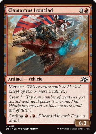 Clamorous Ironclad (DFT-117) - Aetherdrift