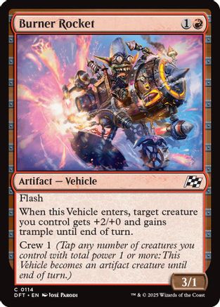 Burner Rocket (DFT-114) - Aetherdrift