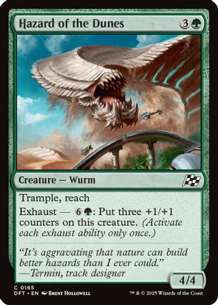 Hazard of the Dunes (DFT-165) - Aetherdrift Foil