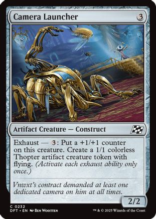Camera Launcher (DFT-232) - Aetherdrift Foil