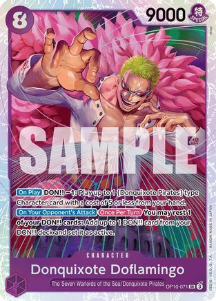 Donquixote Doflamingo (OP10-071) - Royal Blood Foil