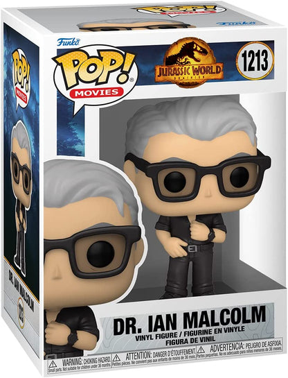 Funko Pop! Movies: Jurassic World Dominion - Dr. Ian Malcolm Vinyl Figure