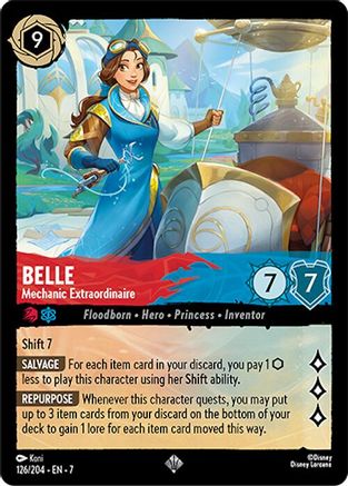 Belle - Mechanic Extraordinaire (126/204) - Archazias Island
