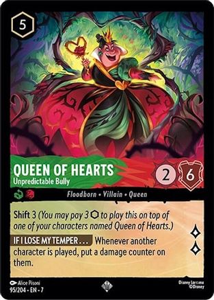 Queen of Hearts - Unpredictable Bully (95/204) - Archazias Island