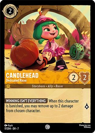 Candlehead - Dedicated Racer (17/204) - Archazias Island