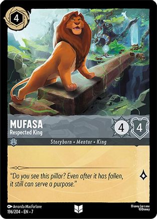 Mufasa - Respected King (196/204) - Archazias Island