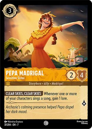 Pepa Madrigal - Sensitive Sister (37/204) - Archazias Island