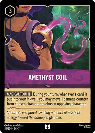 Amethyst Coil (84/204) - Archazias Island Cold Foil