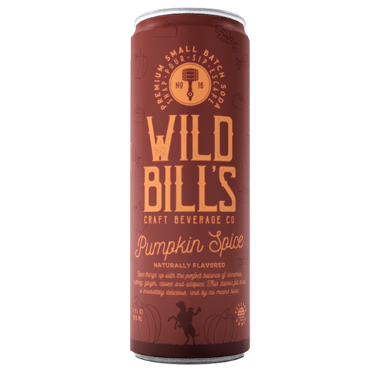 Wild Bill’s Pumpkin Spice Craft Soda (12oz)