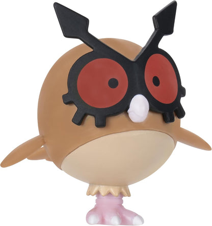 Pokémon Battle Figure Multipack (6PK: 2" Pawmi, Squirtle #2, Torchic, Turtwig, Hoothoot, Appltun)