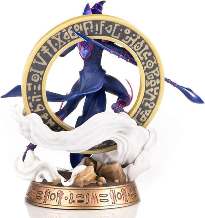 First 4 Figures Yu-Gi-Oh! Dark Magician Statue - Blue Variant PVC Figure 12 Inches