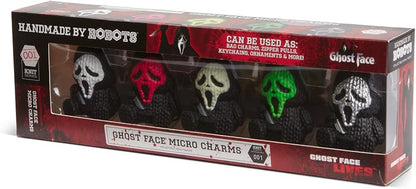 Ghost Face Handmade by Robots Micro Size Vinyl Figure 5-Pack Charms Set