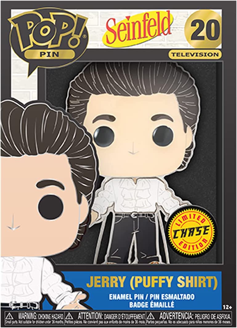 Funko Pop! Pins: Seinfeld - Jerry Puffy Shirt Chase Enamel Pin