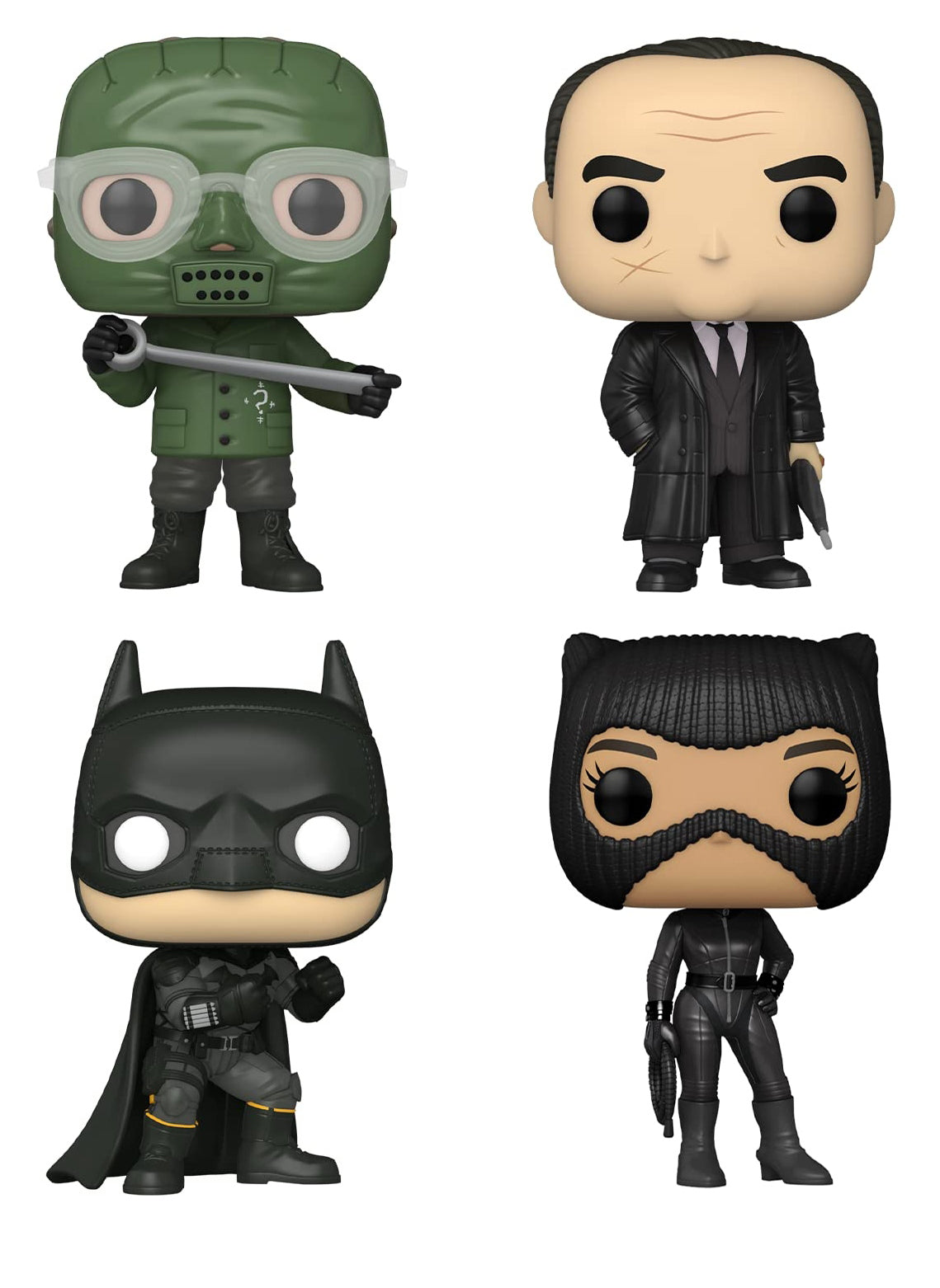 POP! Movies: The Batman, Batman / Selina Kyle / Oswald / The Riddler (4-PCK) Exclusive