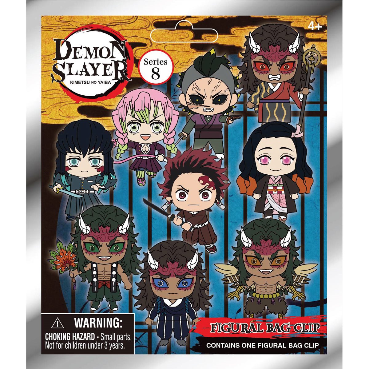 Demon Slayer Series 8 3D Foam Bag Clip Blind Bag