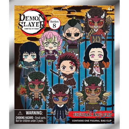 Demon Slayer Series 8 3D Foam Bag Clip Blind Bag