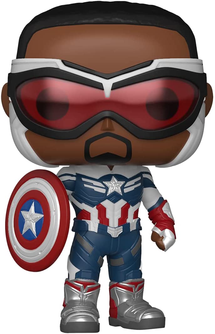 Funko Pop! Marvel Falcon and The Winter Soldier Captain America (Sam Wilson) Vinyl Figure