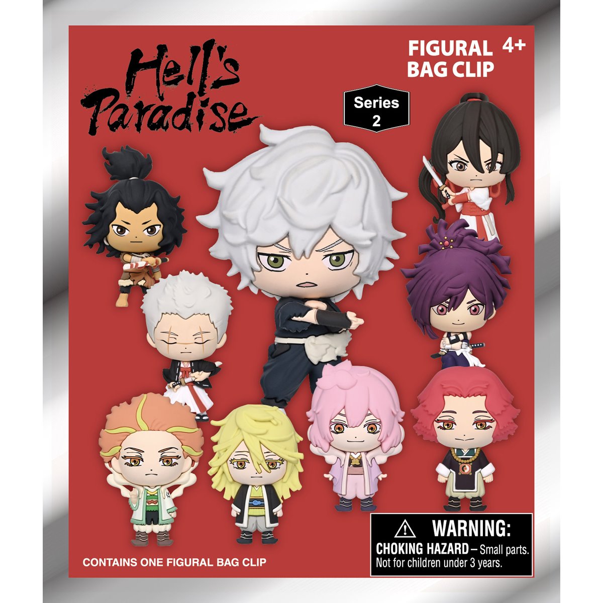 くじらさん専用 Hell's Paradise Series 2 3D Foam Bag Clip Blind Bag | Official