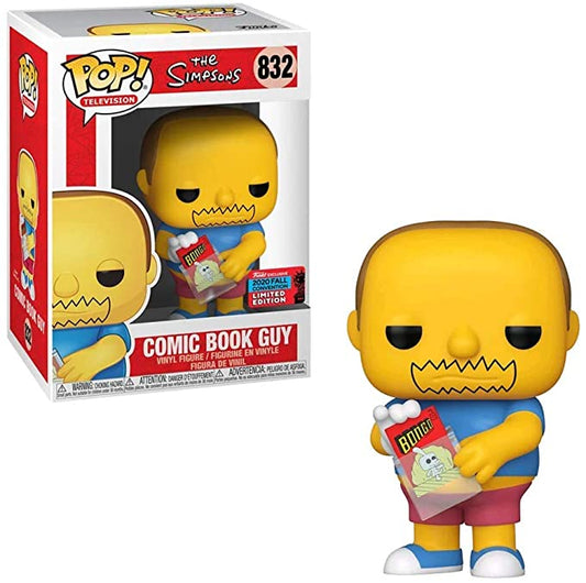 POP! Television: 832 The Simpsons, Comic Book Guy Exclusive