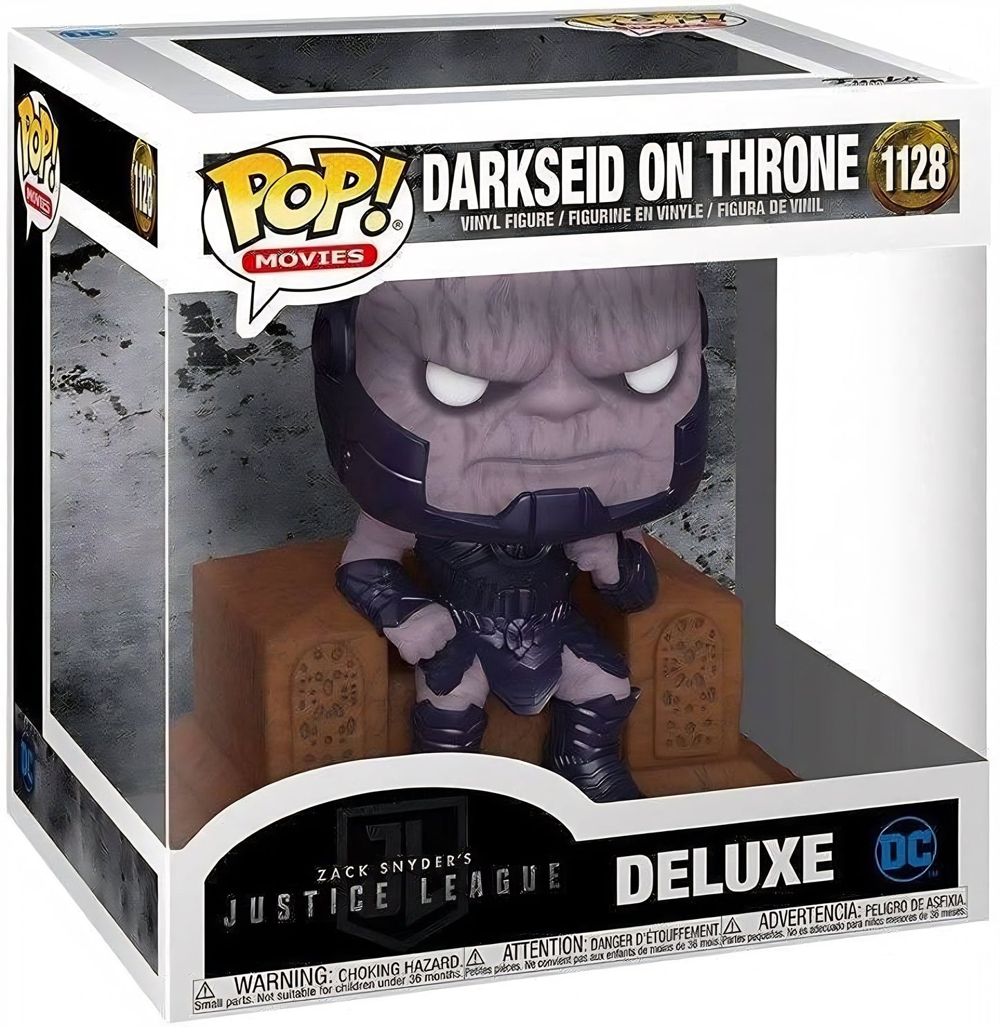 POP! Movies: 1128 Justice League Snyder Cut, Darkseid (Throne) (Deluxe)