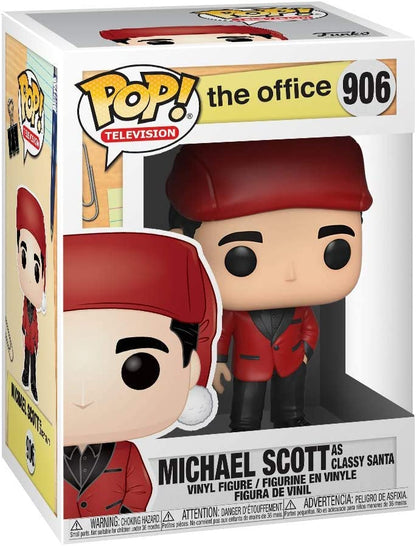 Funko Pop TV: The Office - Michael As Classy Santa Vinyl Figure