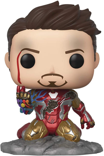 Funko Pop Avengers Endgame: I Am Iron Man Glow-in-The-Dark Deluxe Vinyl Figure