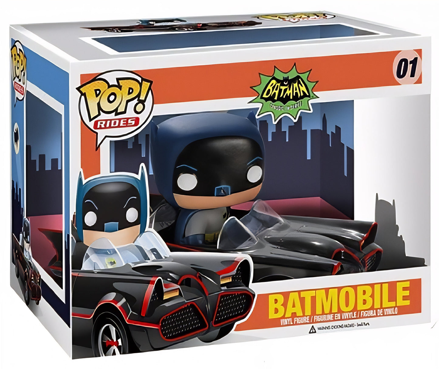 POP! Rides (Heroes): 01 Batman (Series), Batmobile