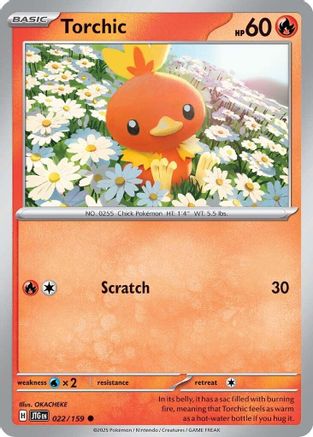 Torchic 022/159 - SV09 Journey Together