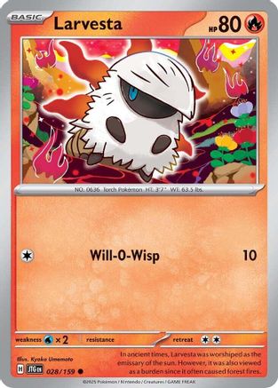 Larvesta 028/159 - SV09 Journey Together